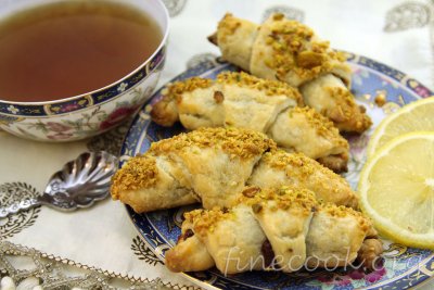 Рогалики с обсыпкой Рогалики с обсыпкой